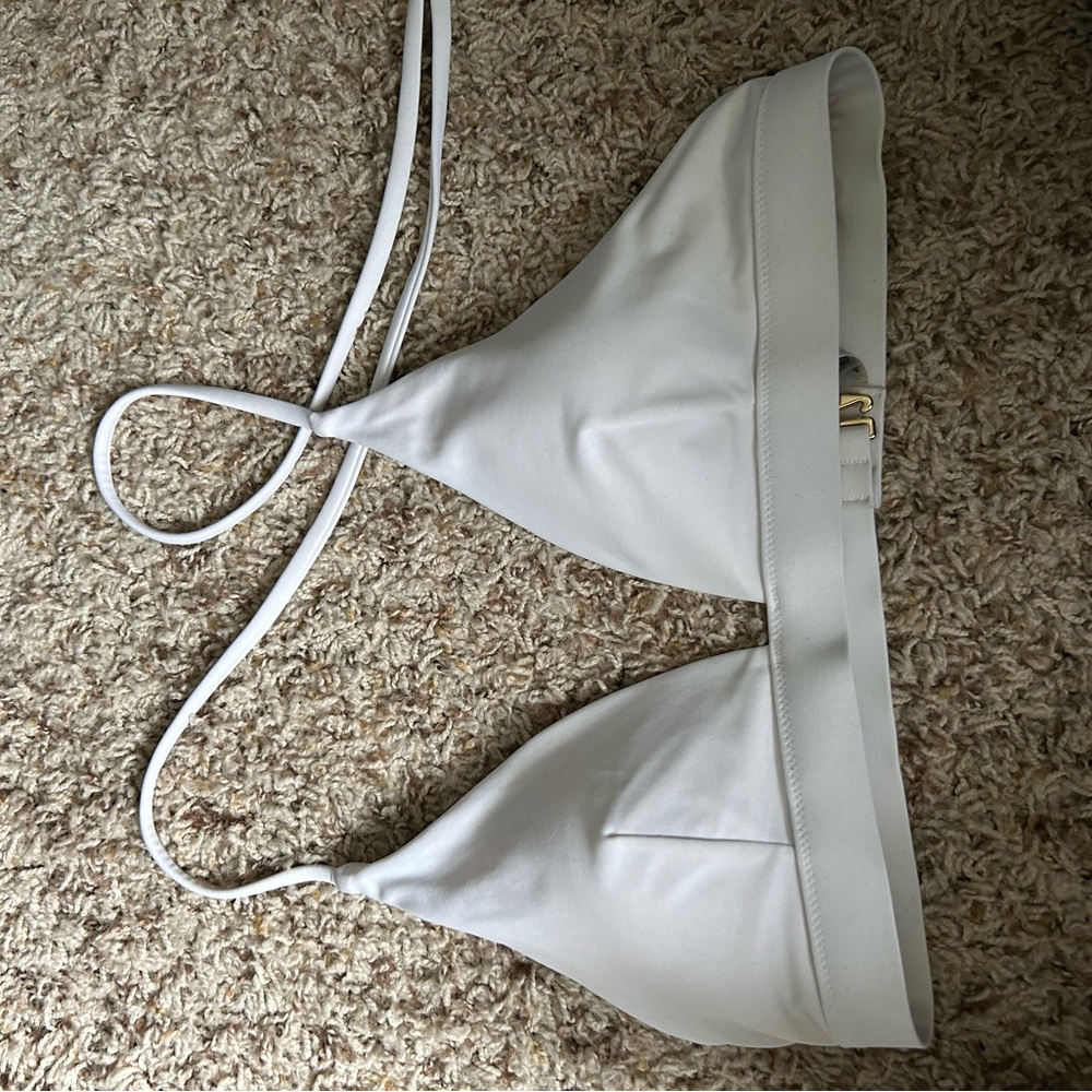 Victoria secret white bikini top